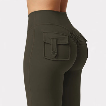 Bellanica - Stretch-Yogahose mit weitem Bein für Damen 