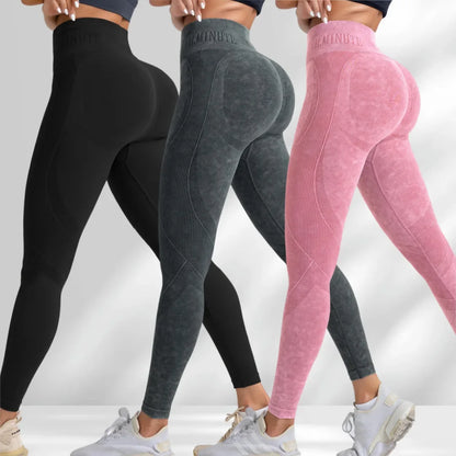 Bellanica - Seamless high-waist hip-lifting leggings