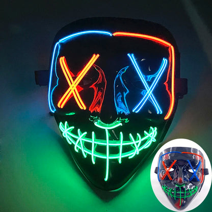 Bellanica - Glowing LED Purge Mask Headgear
