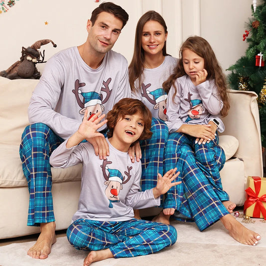 Bellanica - Deer Print Family Pajamas