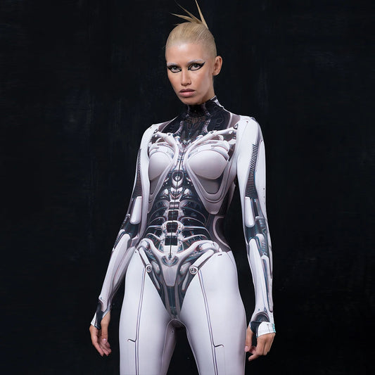 Bellanica - Robot Punk Women's Halloween Catsuit