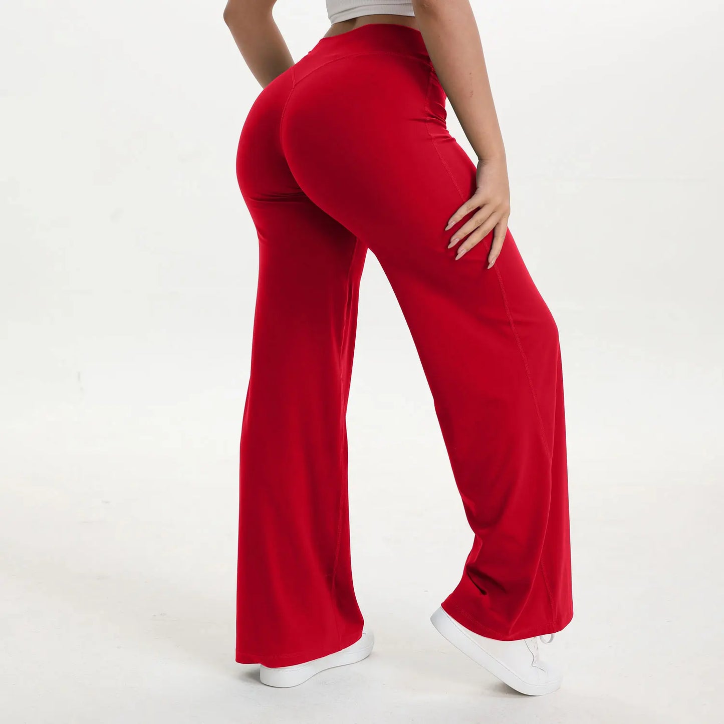Mid-waist soft yoga gym leggings - Bellanica