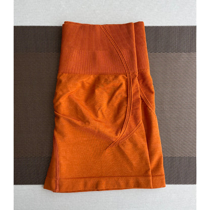 Bellanica - Seamless High-Waist Gym Shorts
