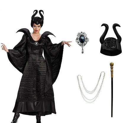 Bellanica - Maleficent Witch Halloween Cosplay Costume