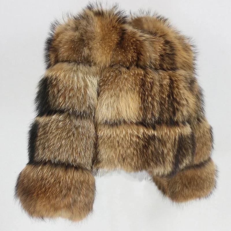 Bellanica - Raccoon Fur Jacket Autumn Winter