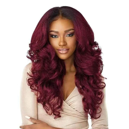European American Black Curly Fashion Wig