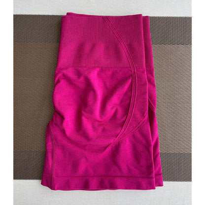 Bellanica - Seamless High-Waist Gym Shorts