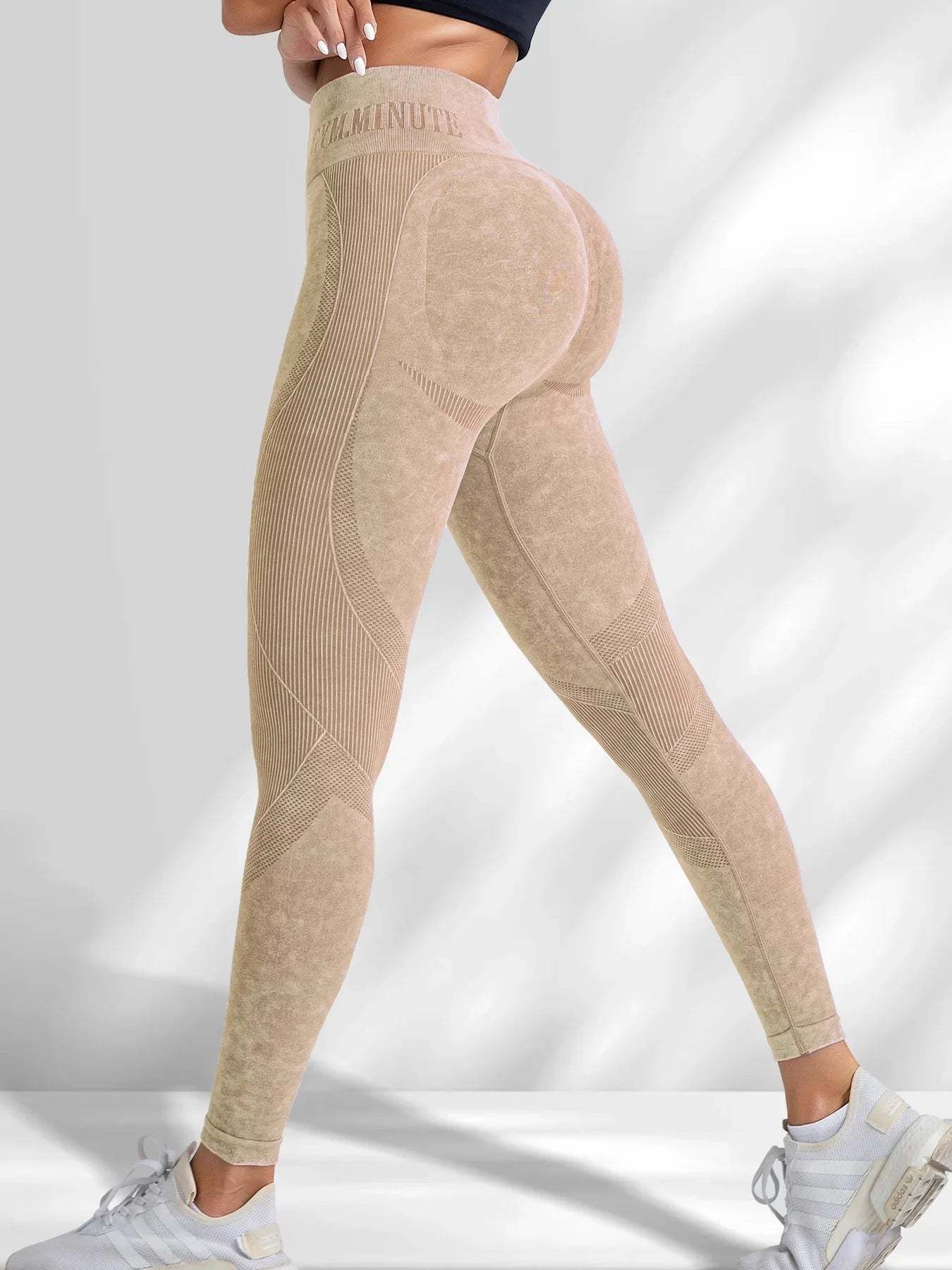 Bellanica - Seamless high-waist hip-lifting leggings