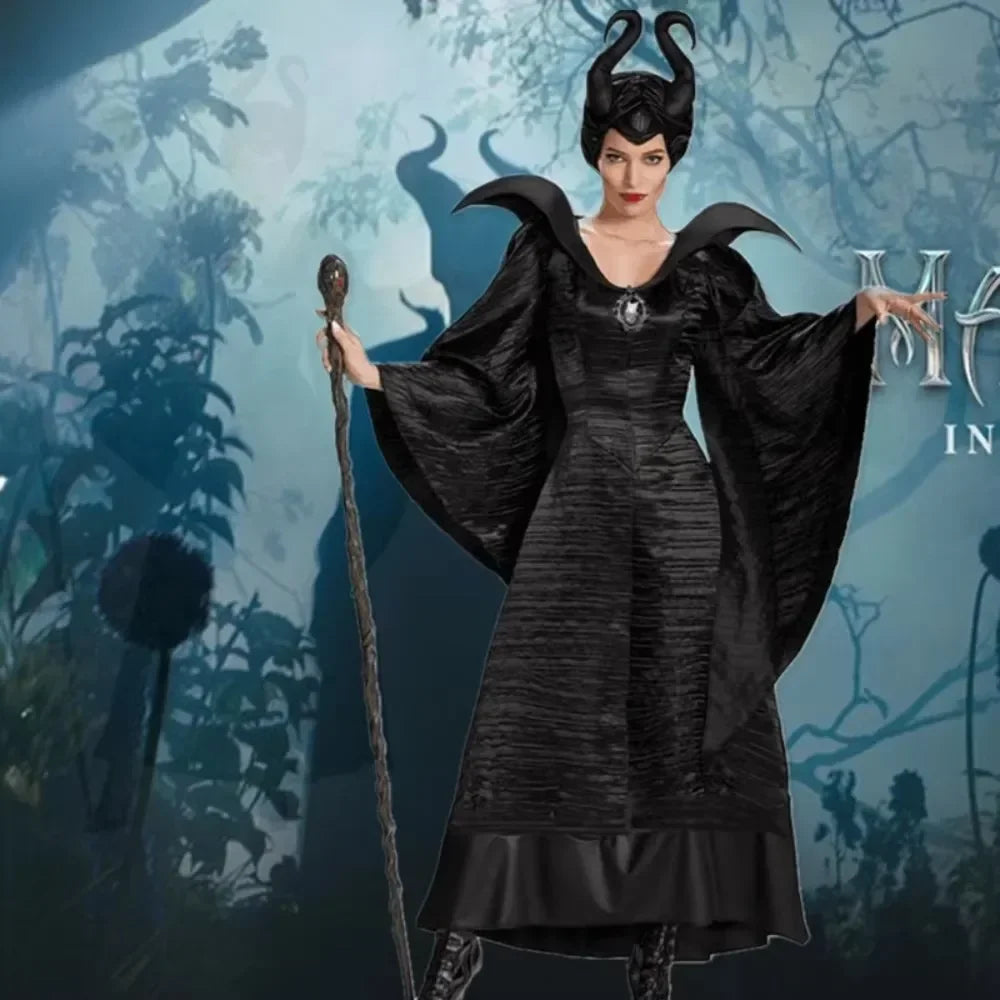 Bellanica - Maleficent Witch Halloween Cosplay Costume