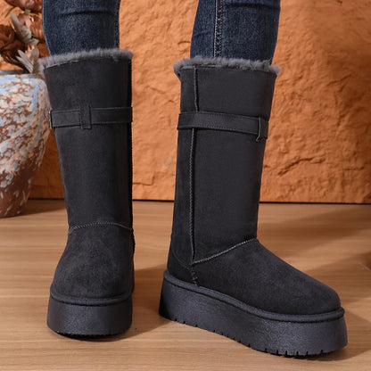 Bellanica - Plush chunky winter boots