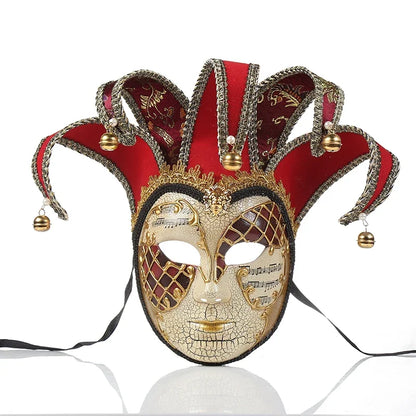 Bellanica - Joker Venetian Masquerade Party Mask