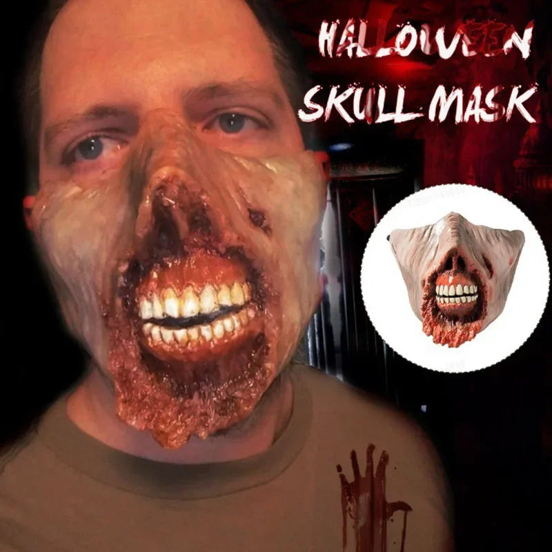 Bellanica - 3D Skeleton Movable Jaw Mask