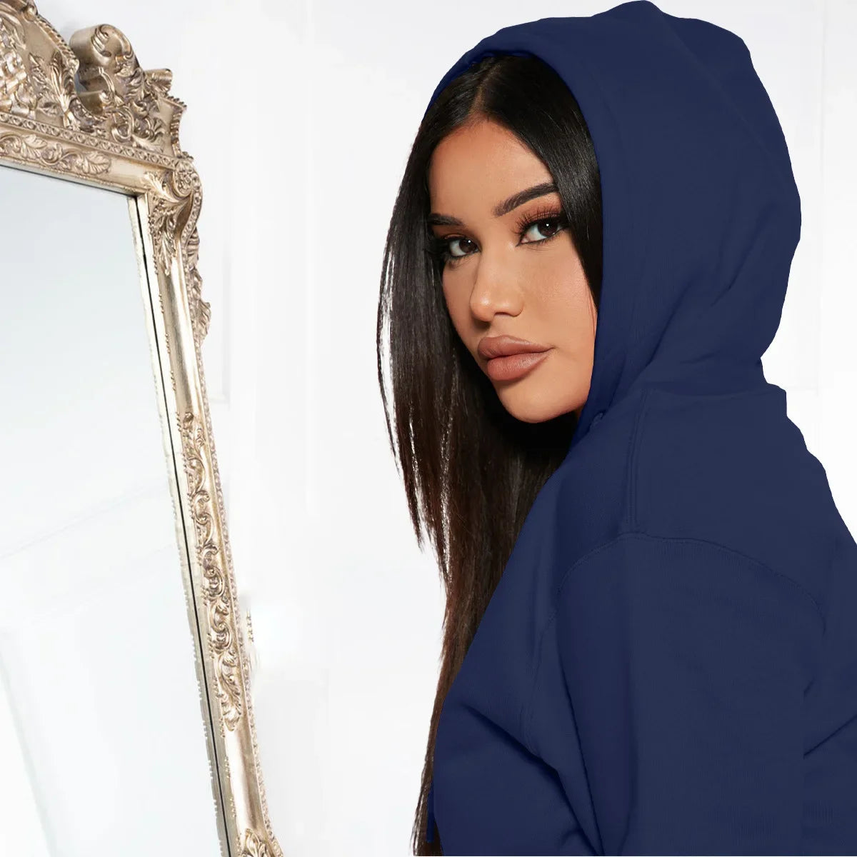 Bellanica - Fashionable Winter Fleece Skirt Set