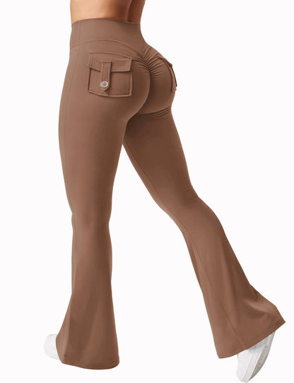 Bellanica - Stretch-Yogahose mit weitem Bein für Damen 