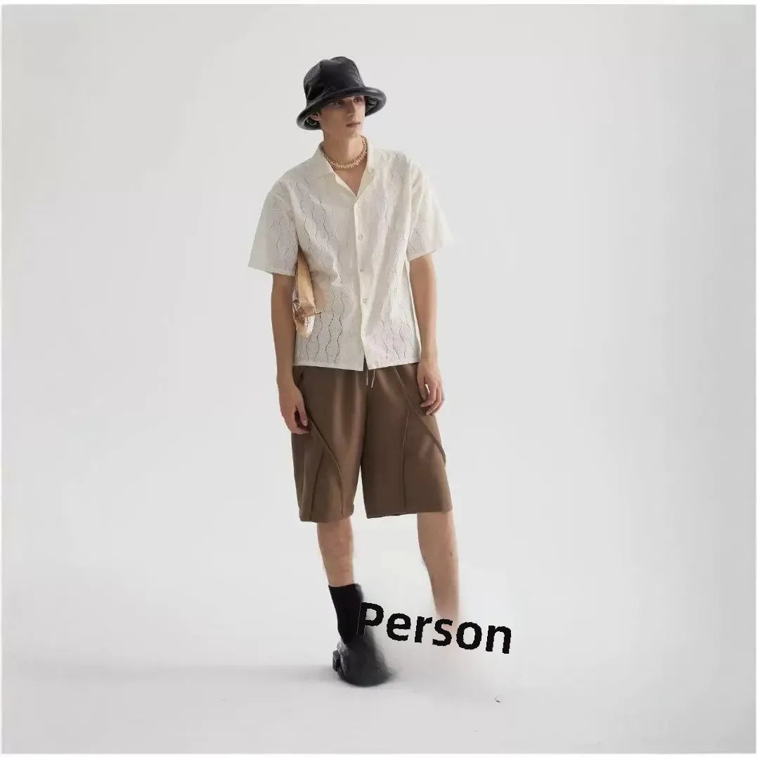 Bellanica - Retro Japanese Style Men's Summer Shirt
