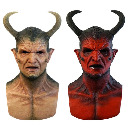 Bellanica - Horror Devil Belial Horned Mask