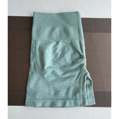 Bellanica - Seamless High-Waist Gym Shorts
