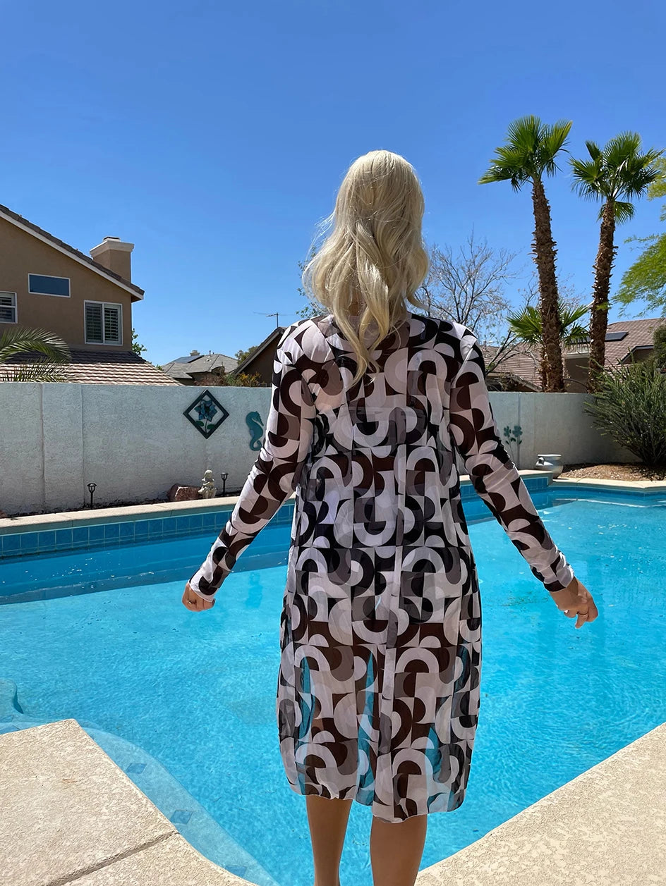 Bellanica - Printed High-Waist Bikini Set