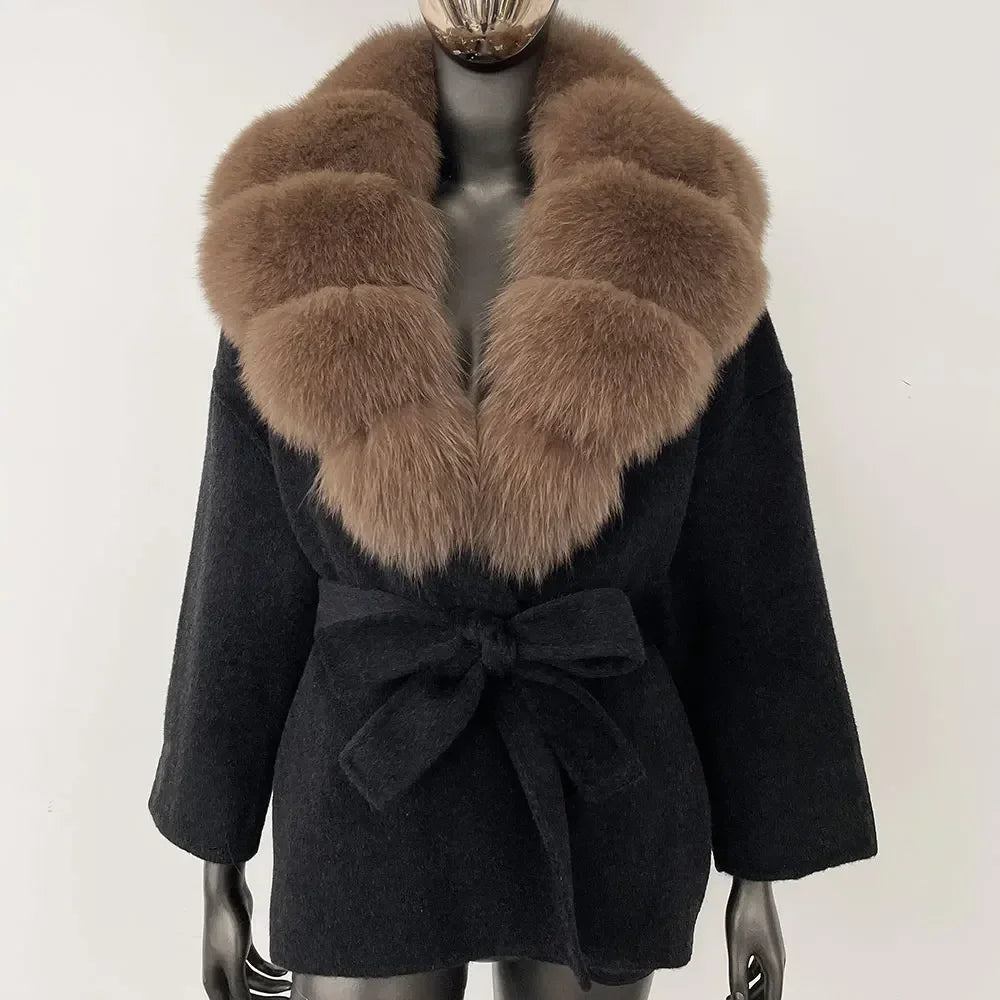 Bellanica - Women’s Raccoon Fox Coat