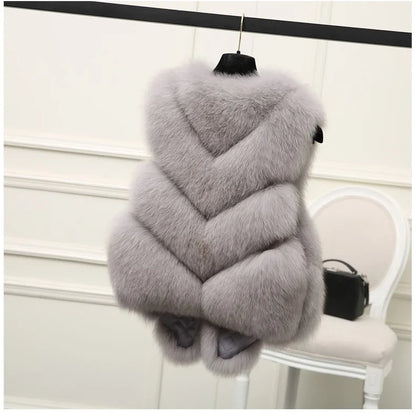 Bellanica - Fluffy Short Fur Jacket