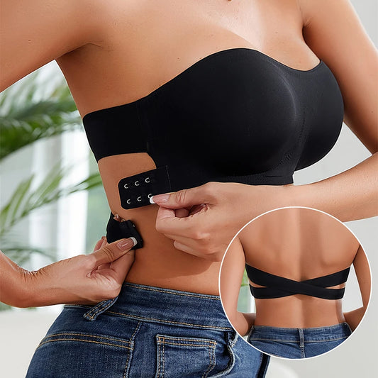 Bellanica - Removable Padded Soft Seamless Strapless Bra