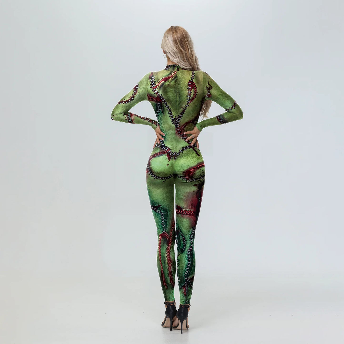 Bellanica - Bloody Zombie Bodysuit Halloween Costume