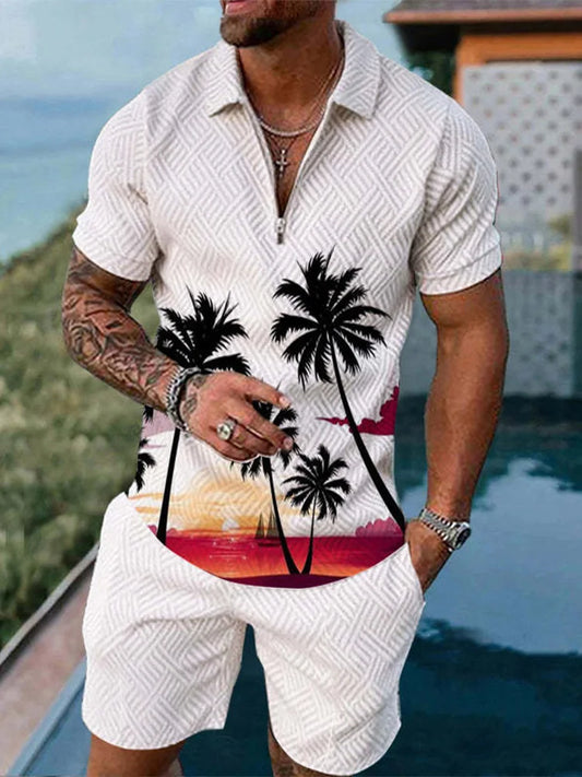 Bellanica - Timeless Traveler Polo Shirt And Shorts Co-Ord