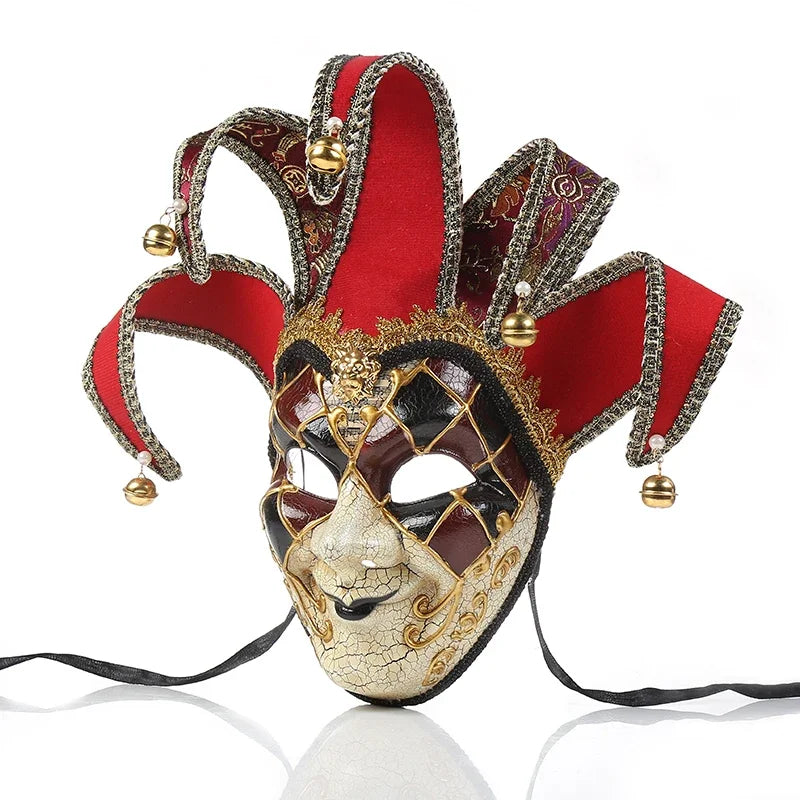 Bellanica - Joker Venetian Masquerade Party Mask