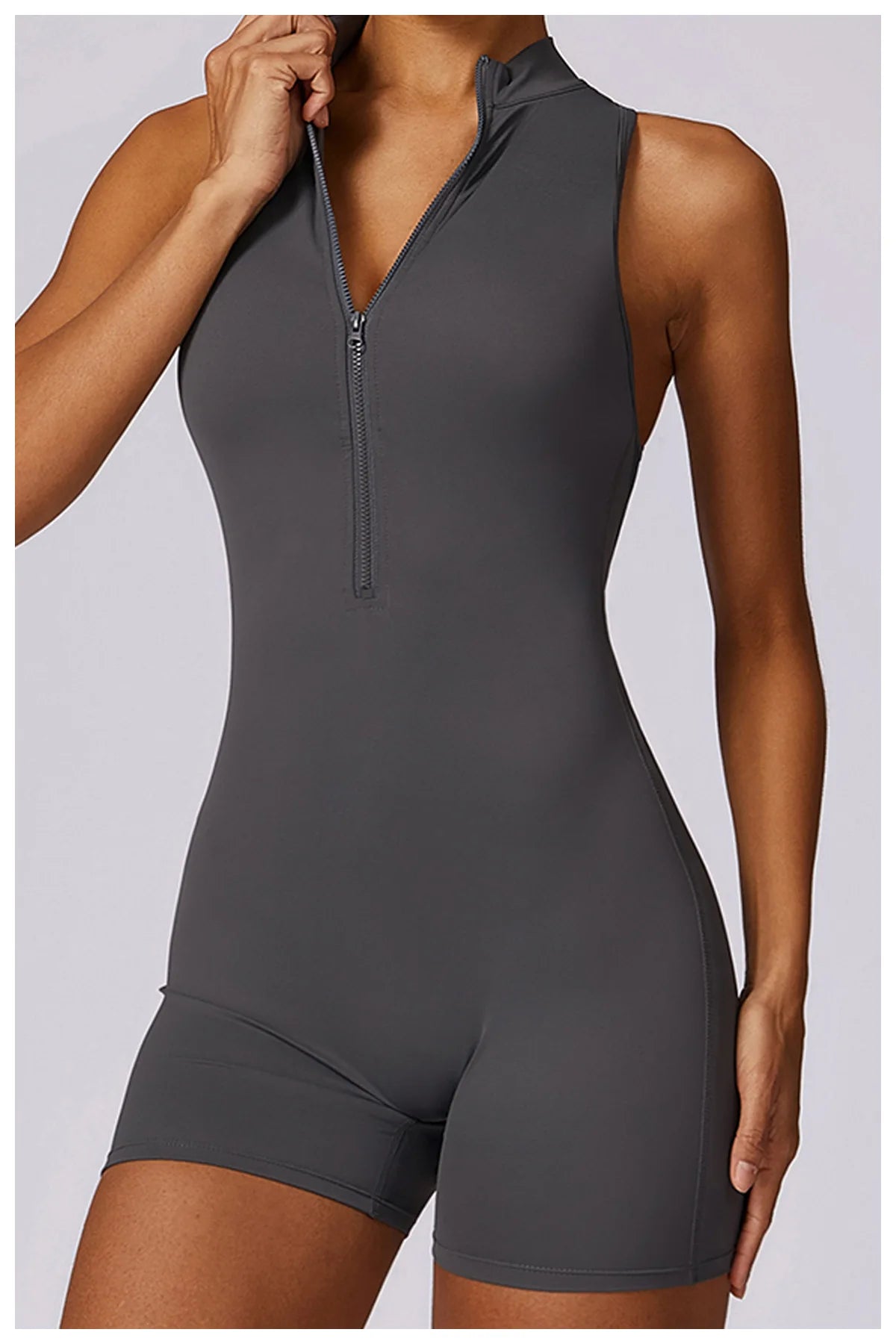 Bellanica - Seamless One-Piece Workout Jumpsuit Set