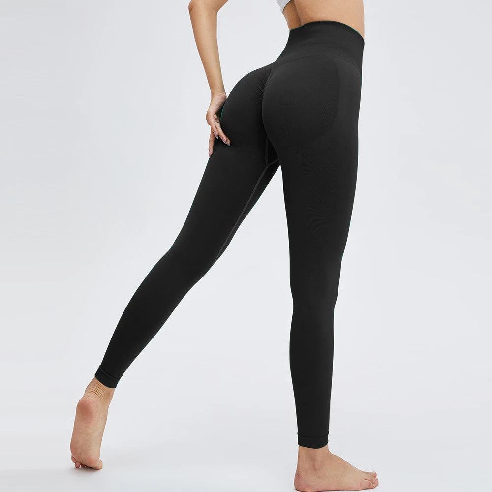 Bellanica - Seamless High-Waist Push-Up Leggings