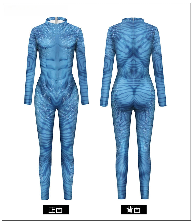 Bellanica - Avatar Way of Water Cosplay Jumpsuit