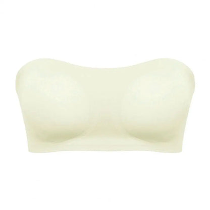 Bellenica - Strapless Anti-Slip Invisible Half-Cup Bra
