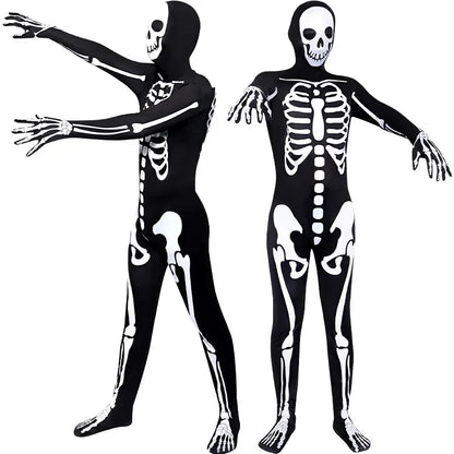 Bellanica - Skeleton Jumpsuit Costume for Halloween