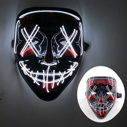 Bellanica - Glowing LED Purge Mask Headgear