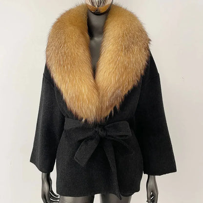 Bellanica - Women’s Raccoon Fox Coat