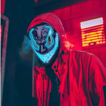 Bellenica - LED Venom Mask – Halloween Cosplay