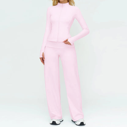 Womens Casual Yoga Tracksuit Set - Bellanica