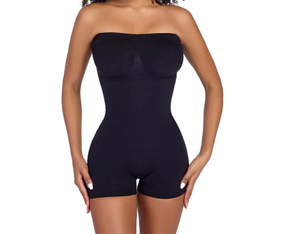 Strapless Seamless Tummy Control Shaper Top