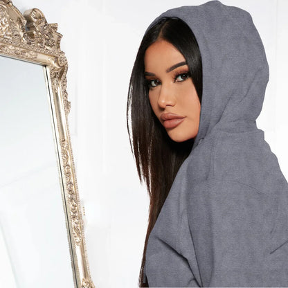 Bellanica - Fashionable Winter Fleece Skirt Set