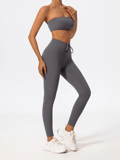 Bellanica - Women’s strapless workout bra set