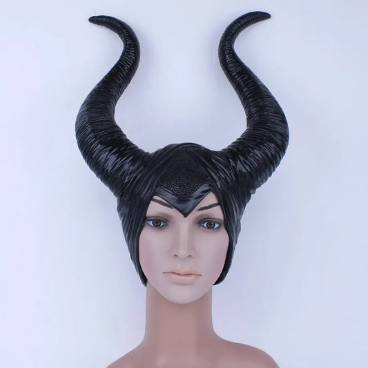 Bellanica - Latex Maleficent Horns Cosplay Headpiece
