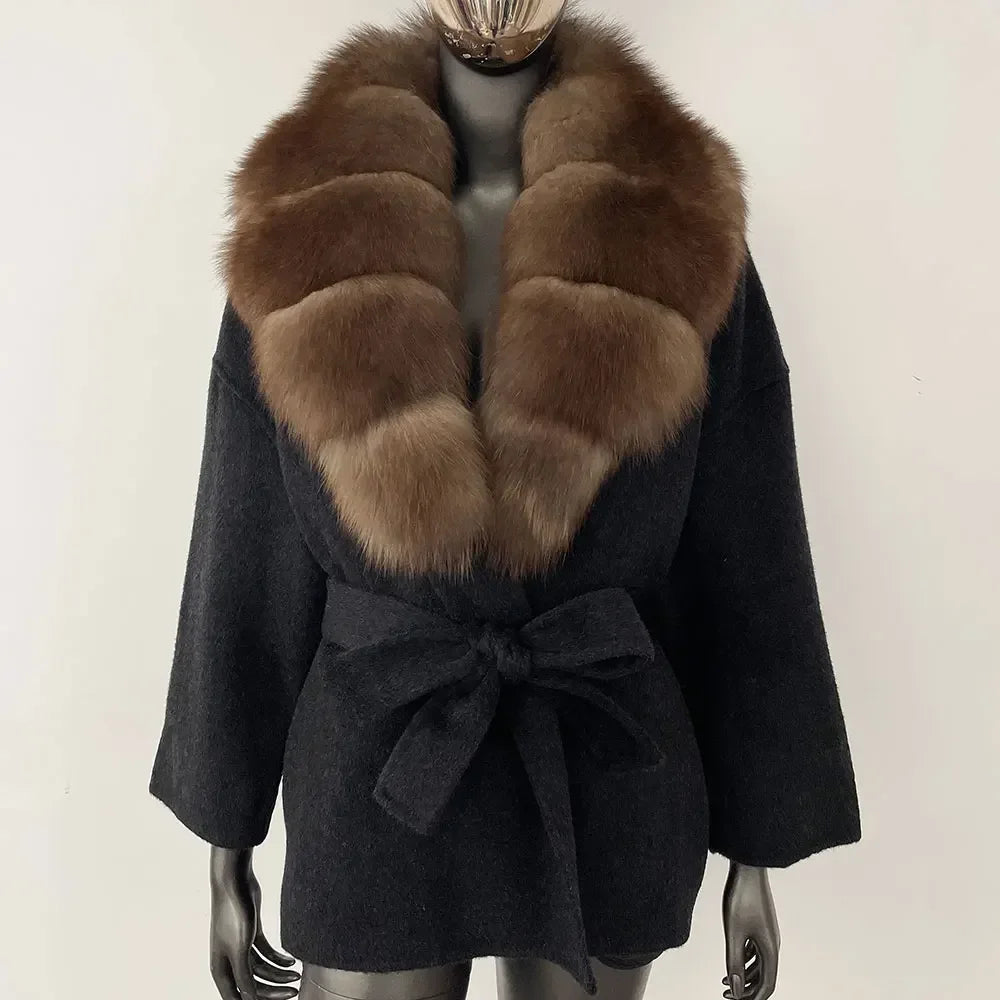 Bellanica - Women’s Raccoon Fox Coat