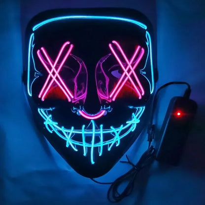 Bellanica - LED V-Shaped Halloween Horror Mask