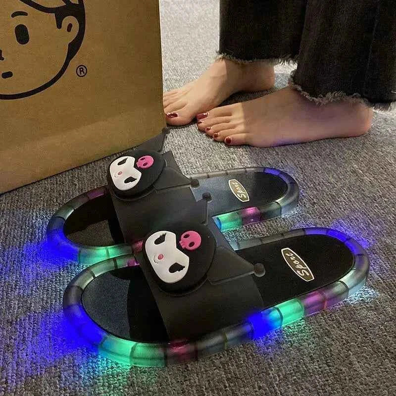 Glow-in-the-Dark Cartoon Slippers