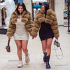 Women's Short Faux-Fur Jacket