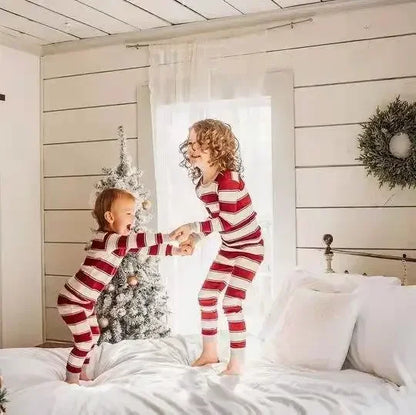 Bellanica - Striped Christmas Family Pajama