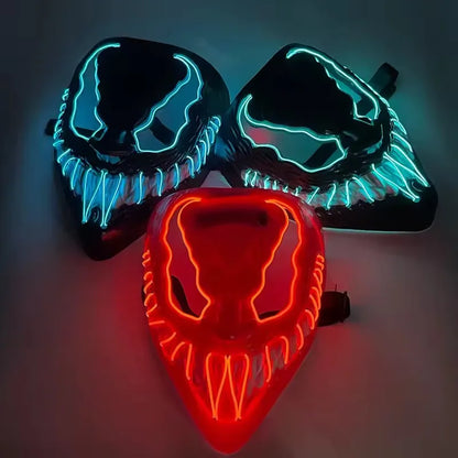 Bellenica - LED Venom Mask – Halloween Cosplay