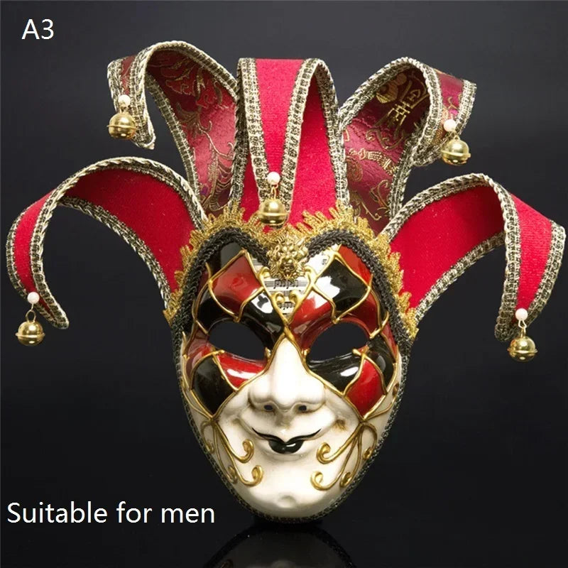 Bellanica - Joker Venetian Masquerade Party Mask