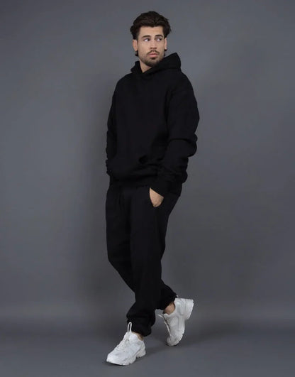 Bellanica - Fleece-Lined Thick Hooded Sweatshirt Set