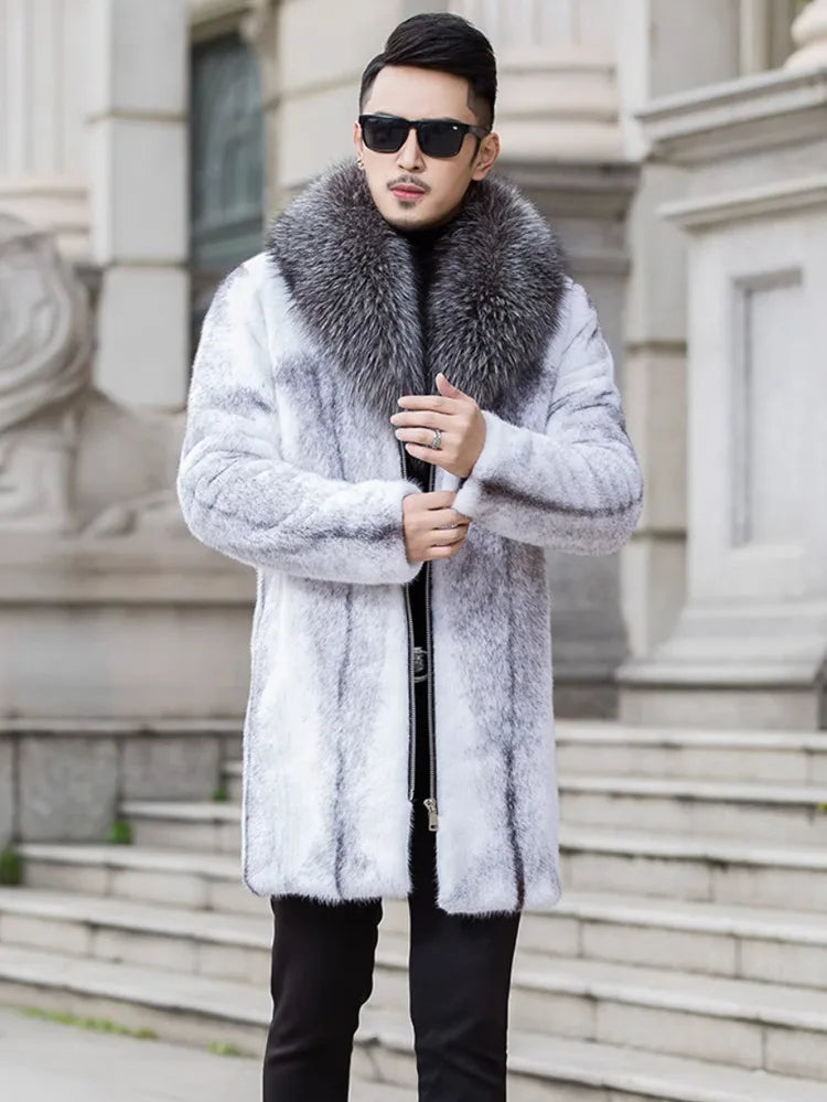 Bellanica - Men’s Luxury Faux-Fur Coat